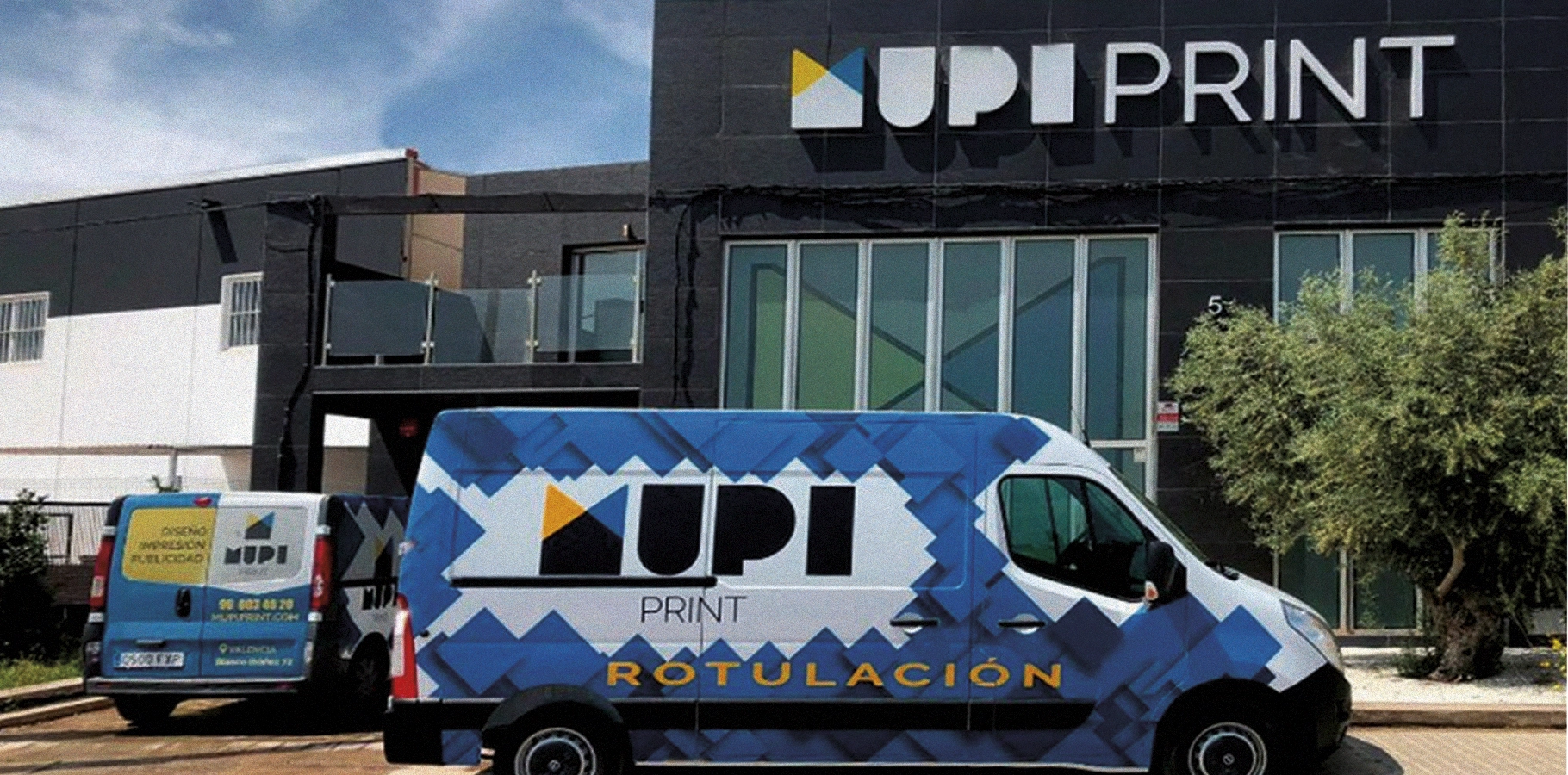Rediseño de marca Mupi print soportes veroma