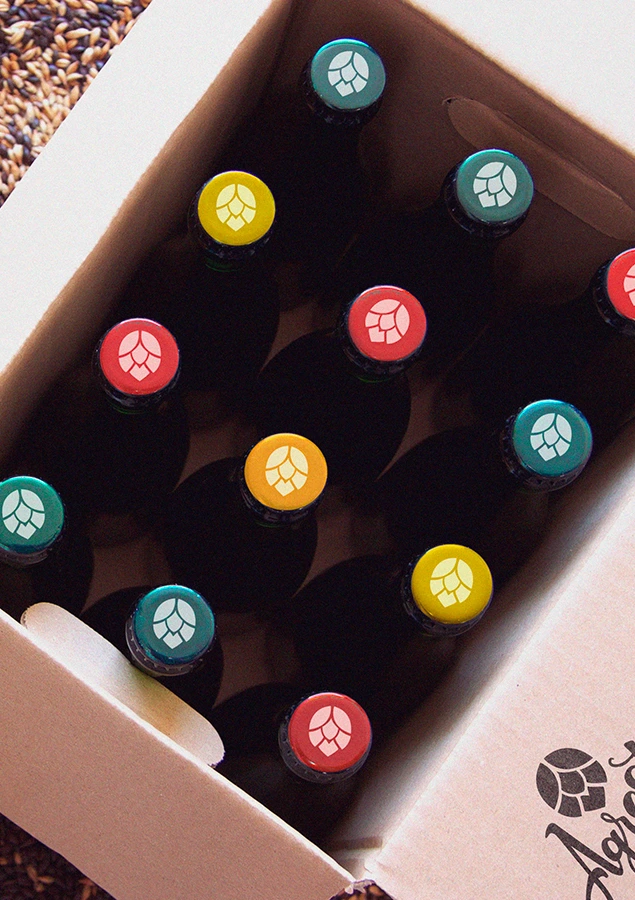 Branding Agreste variedades packaging Veroma